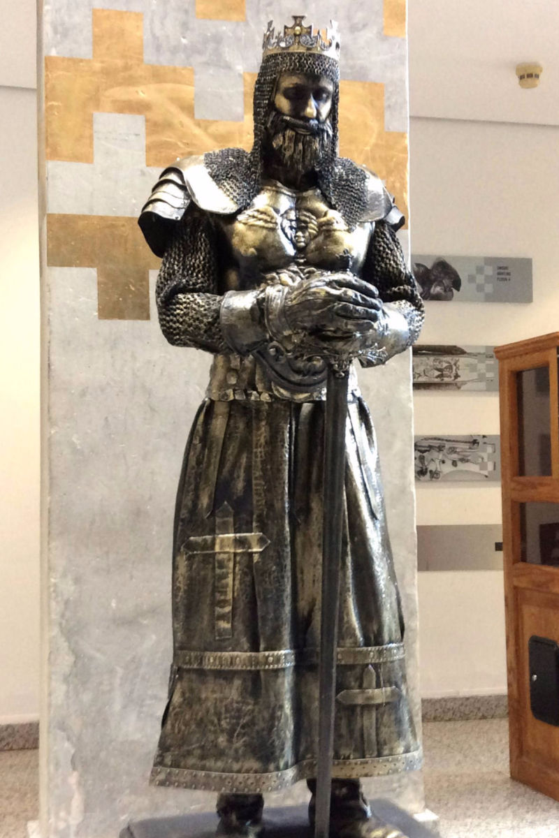 Knight Human Statue