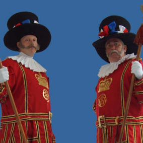 Beefeater Stilt Walkers