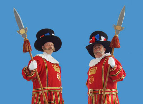 Tudor Stilt Walkers