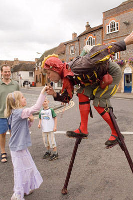 Jester Stilt Walker