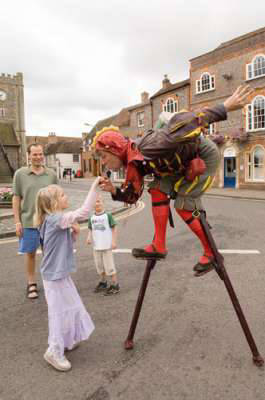 Jester Stilt Walker