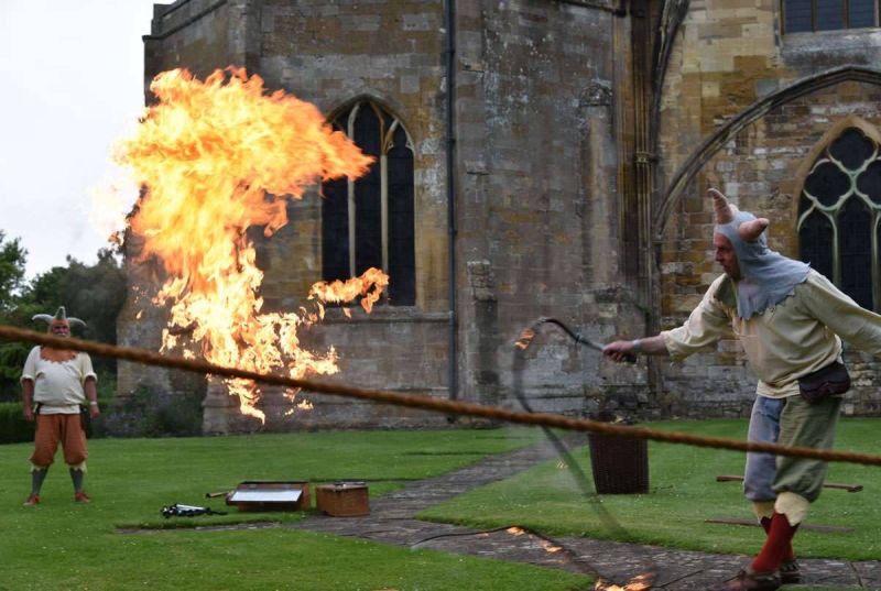 Jester Fire Performer