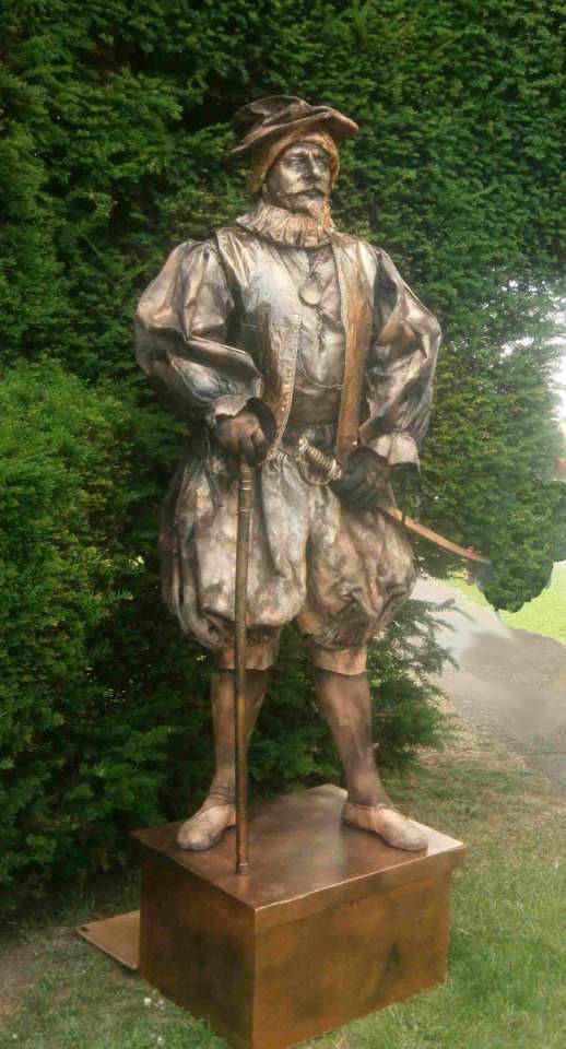 Tudor Human Statue