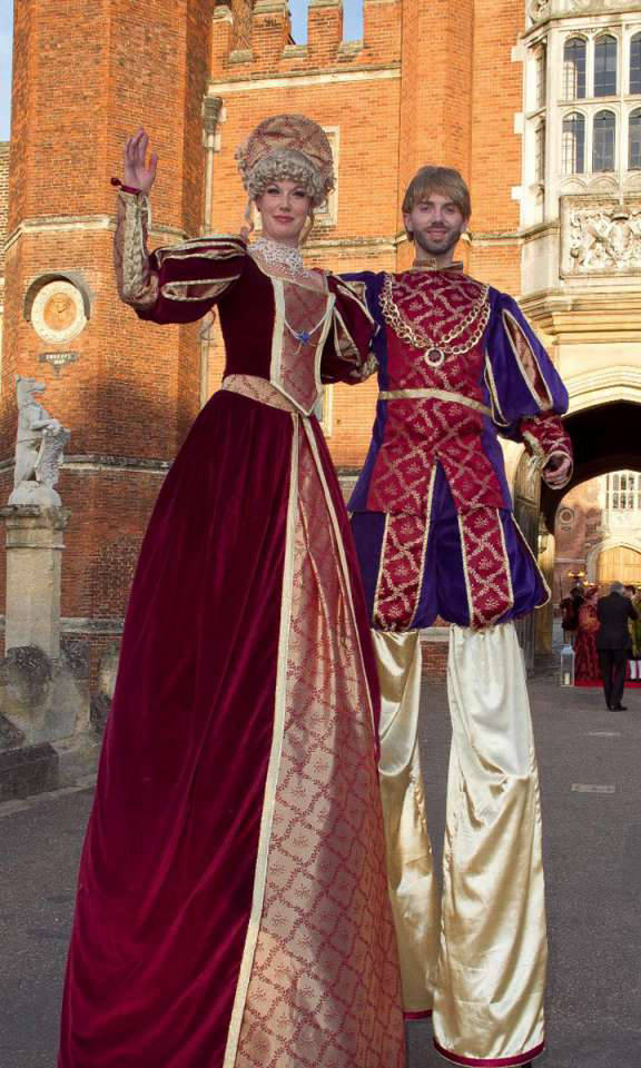 Tudor Stilt Walkers